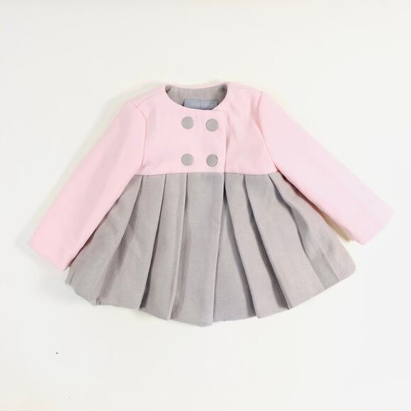 TAHARI BABY GIRL COAT SIZE 6/9M - Picture 1 of 2